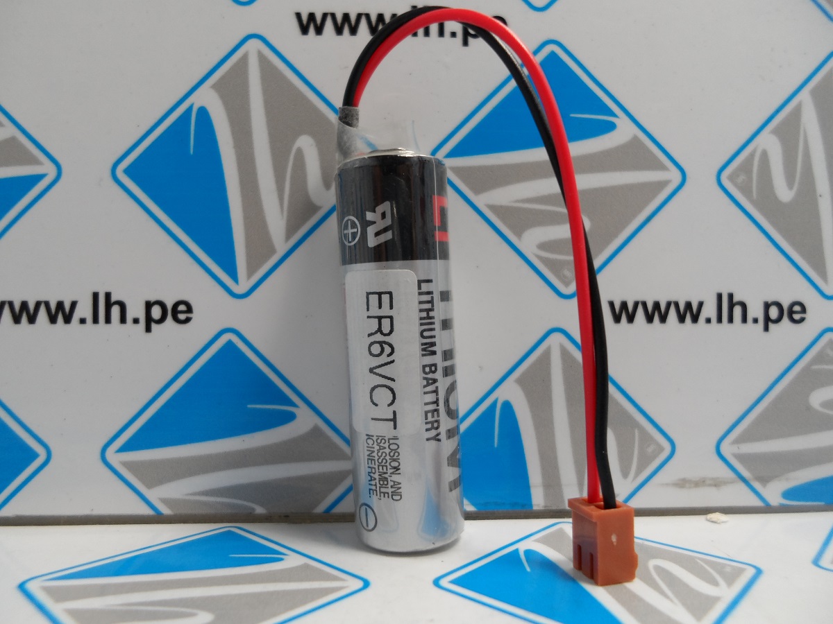 ER6VCT    Bateria Lithium 3.6V, Panasonic PLC Robot - Industrial